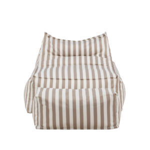 Redang – Fauteuil lounge – Beige, Blanc