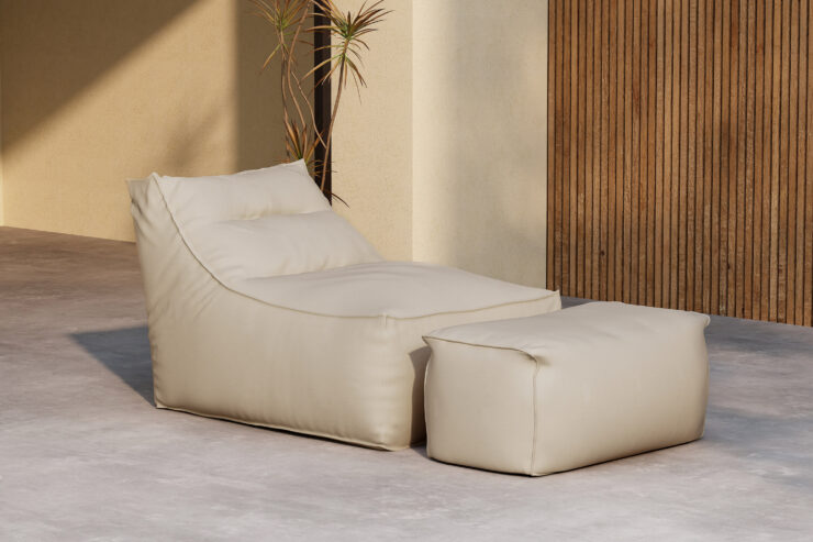 Redang – Fauteuil lounge – Beige