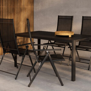 Giardini, Levanzo – Ensemble repas – Noir