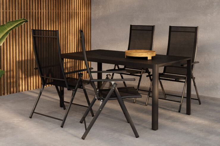 Giardini, Levanzo – Ensemble repas – Noir