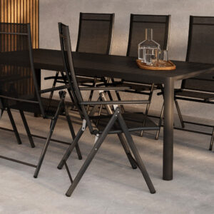 Giardini, Levanzo – Ensemble repas – Noir