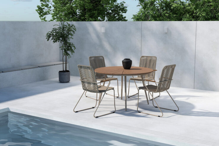 San Vito, Bois – Ensemble repas – Naturel
