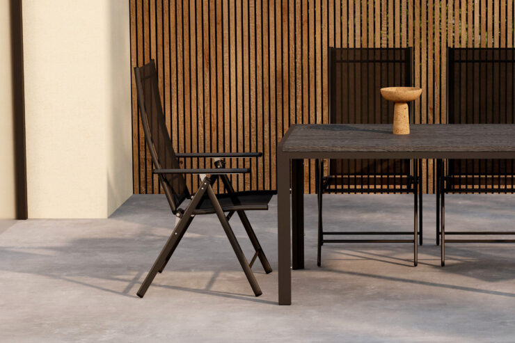 Mirko, Levanzo – Ensemble repas – Noir