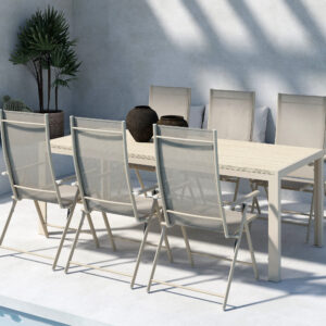 Mirko, Levanzo – Ensemble repas – Beige