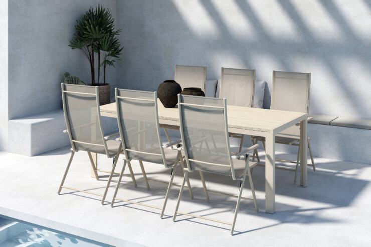 Mirko, Levanzo – Ensemble repas – Beige
