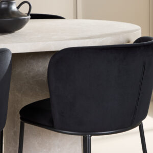Narvik, Edina – Ensemble repas ovale – Beige