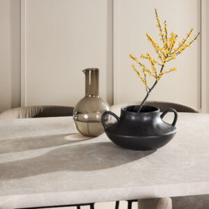 Narvik, Edina – Ensemble repas ovale – Beige