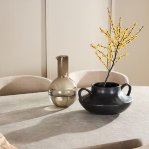 Narvik, Astoria – Ensemble repas ovale – Beige