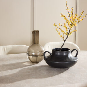 Narvik, Lilja – Ensemble repas ovale – Beige