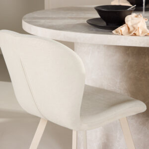Narvik, Lilja – Ensemble repas ovale – Beige