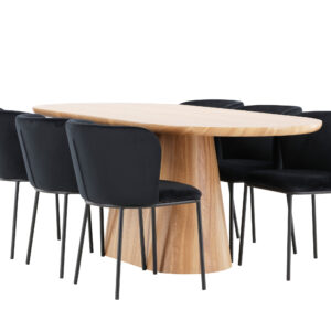 Stjärnö, Edina – Ensemble repas ovale – Naturel