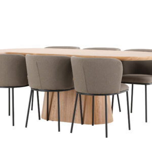 Stjärnö, Edina – Ensemble repas ovale – Naturel