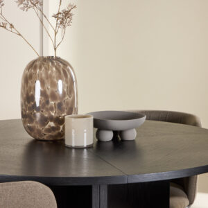 Strada, Edina – Ensemble repas ovale – Noir
