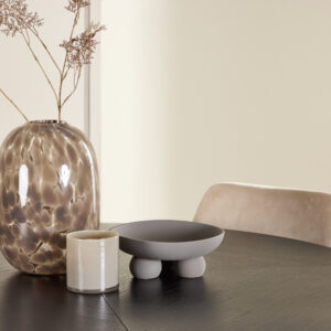 Strada, Night – Ensemble repas ovale – Noir