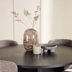 Strada, Astoria – Ensemble repas ovale – Noir