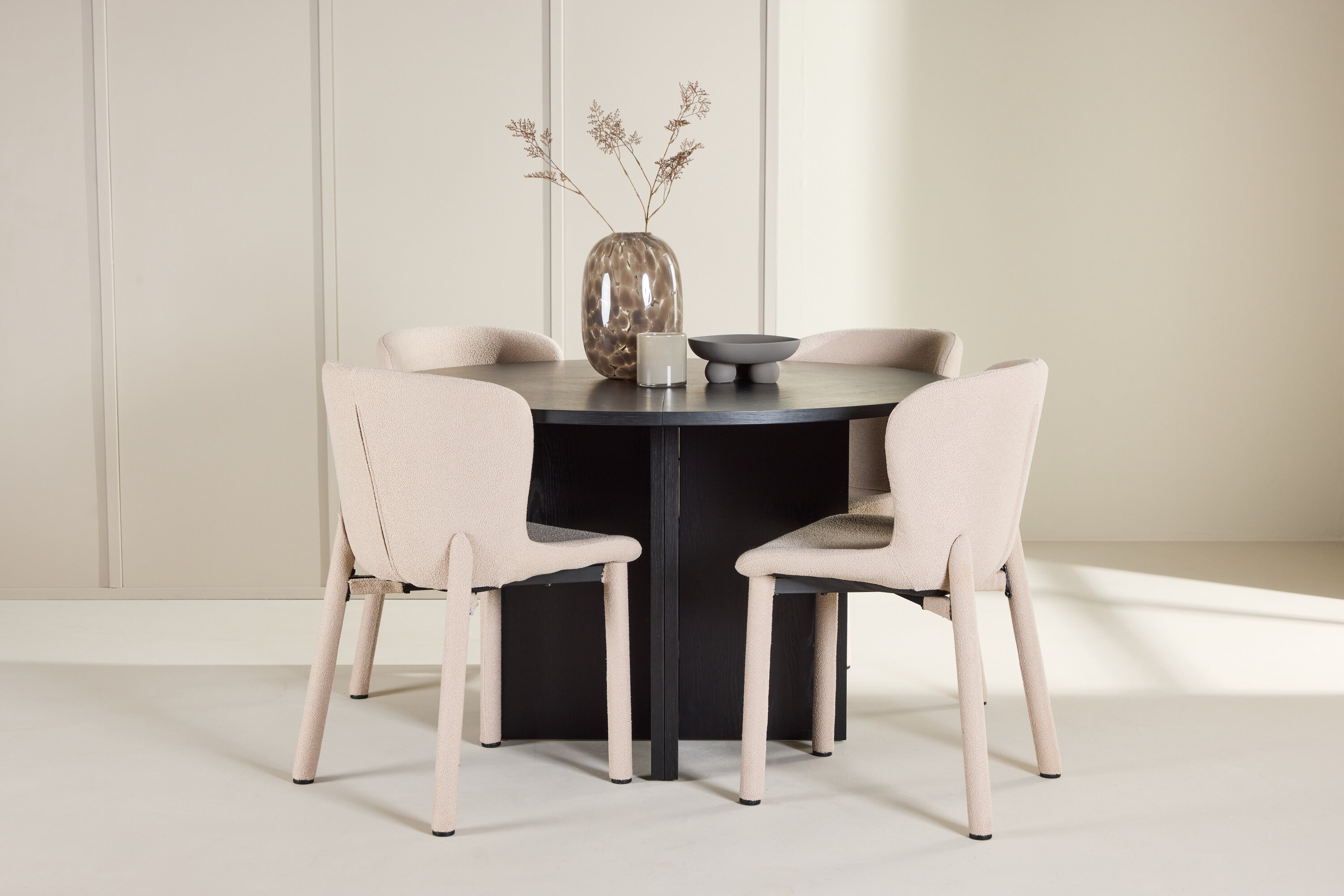 Ensemble repas ovale