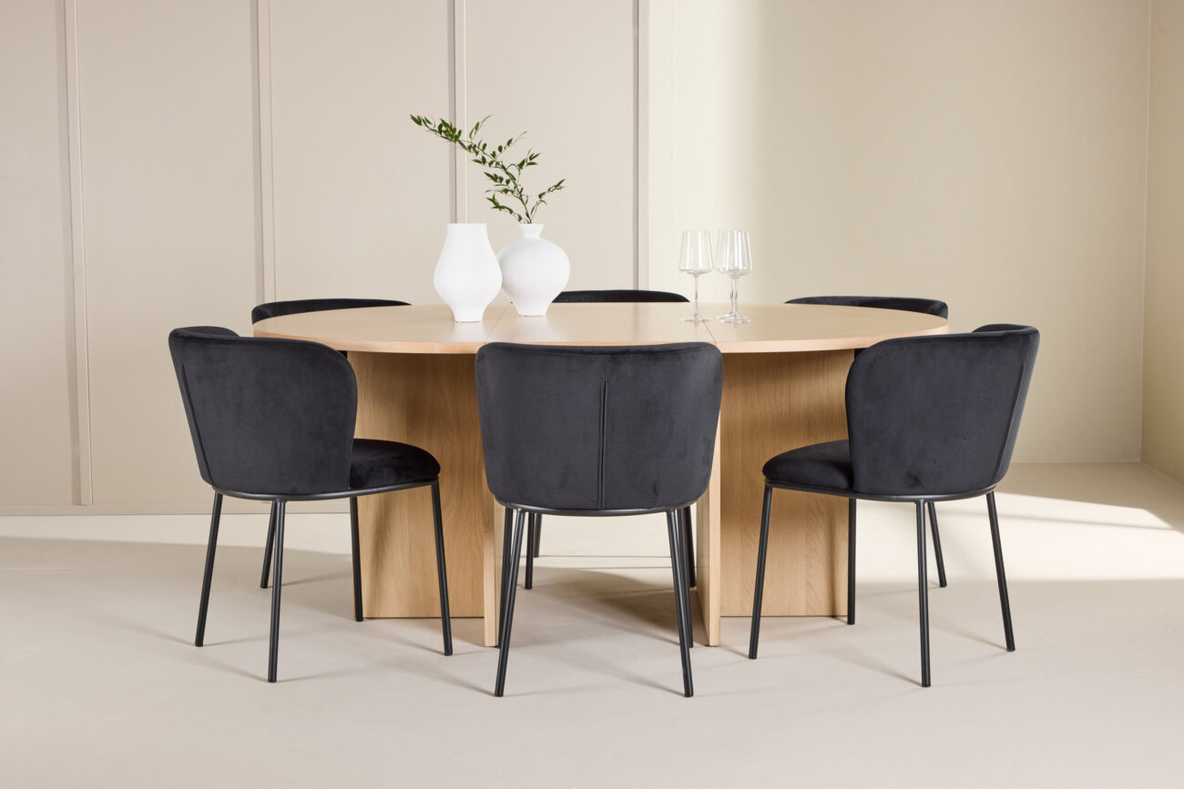 Strada, Edina – Ensemble repas ovale – Blanchi