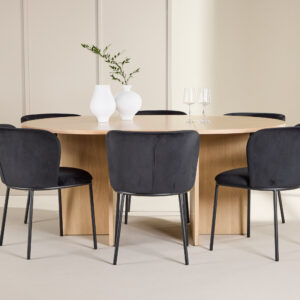 Strada, Edina – Ensemble repas ovale – Blanchi