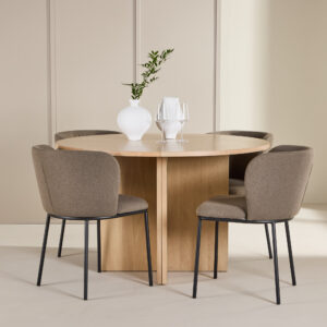 Strada, Edina – Ensemble repas ovale – Blanchi