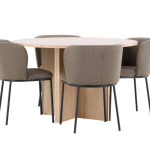 Strada, Edina – Ensemble repas ovale – Blanchi