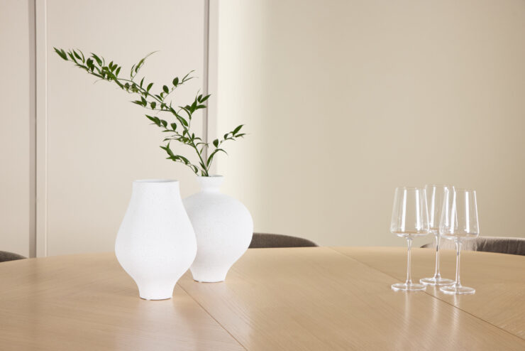 Strada, Edina – Ensemble repas ovale – Blanchi