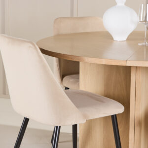 Strada, Night – Ensemble repas ovale – Blanchi