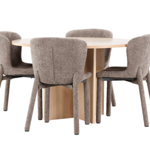 Strada, Astoria – Ensemble repas ovale – Blanchi