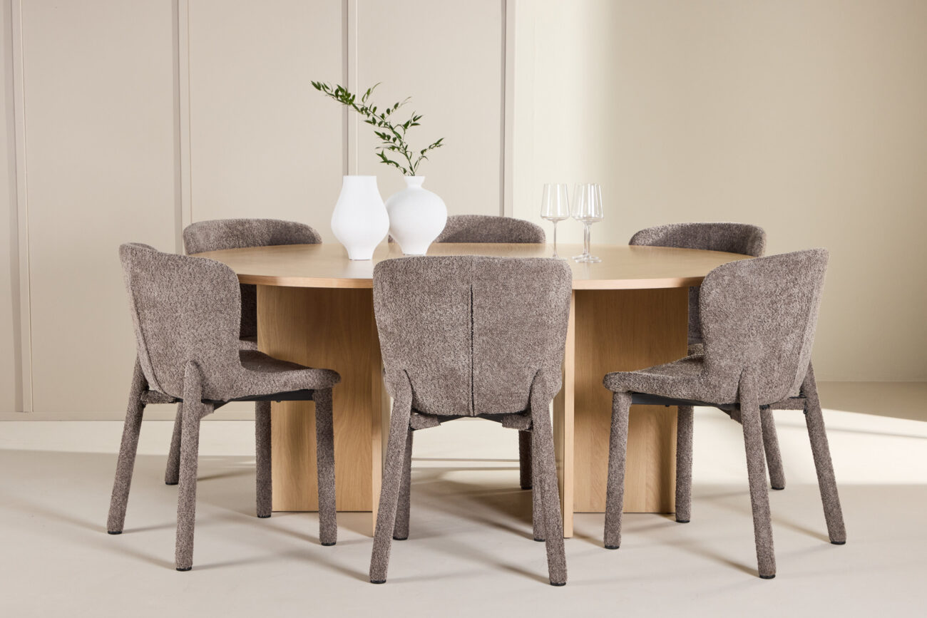 Strada, Astoria – Ensemble repas ovale – Blanchi