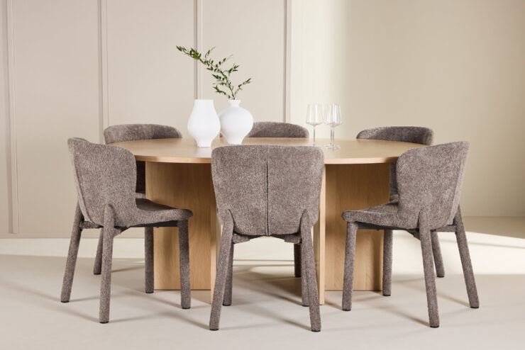 Strada, Astoria – Ensemble repas ovale – Blanchi