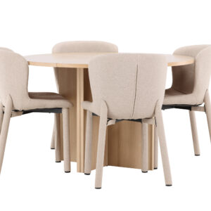 Strada, Astoria – Ensemble repas ovale – Blanchi