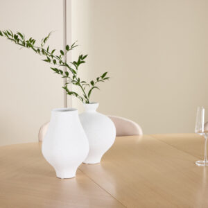 Strada, Astoria – Ensemble repas ovale – Blanchi
