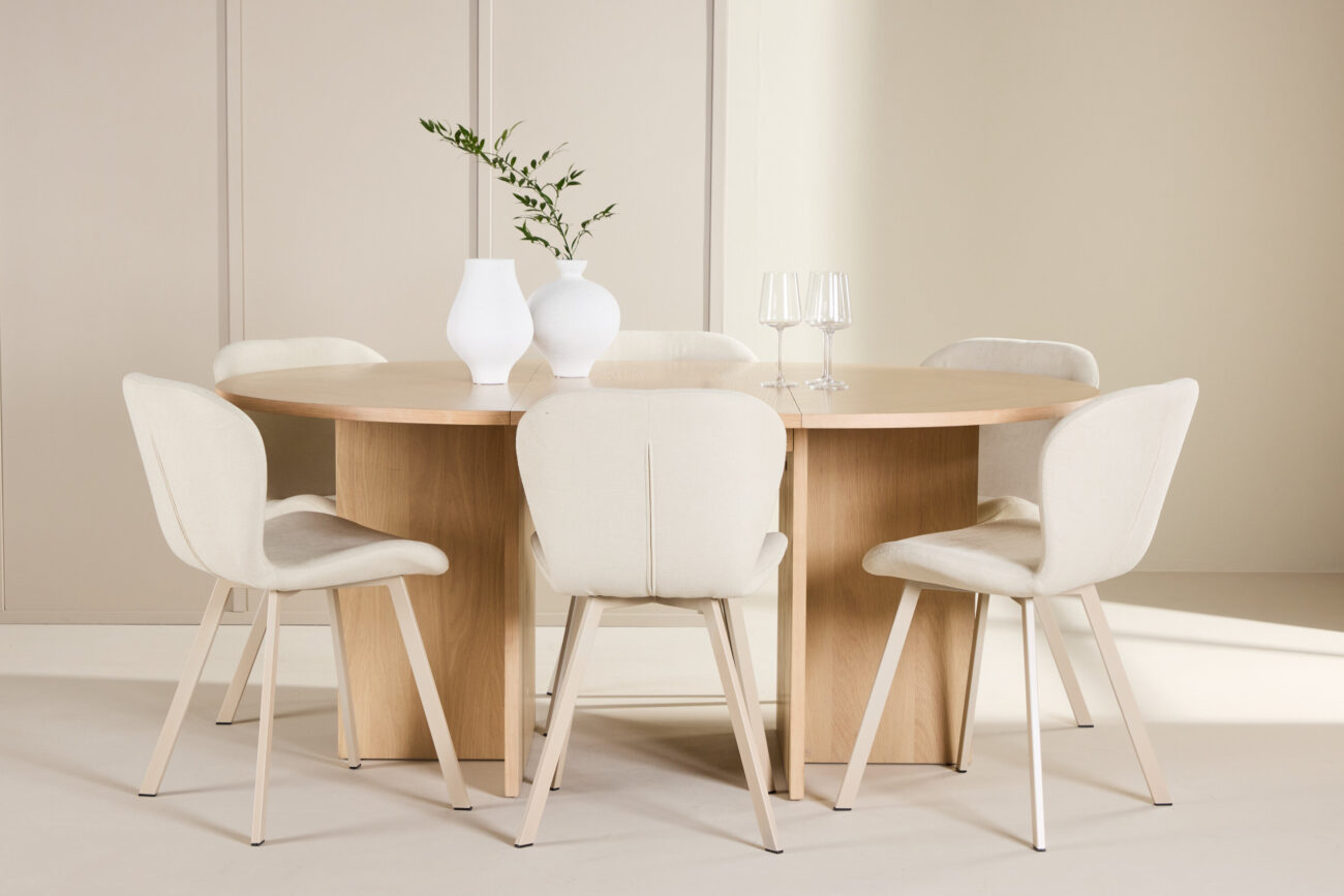 Strada, Lilja – Ensemble repas ovale – Blanchi