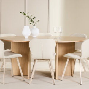 Strada, Lilja – Ensemble repas ovale – Blanchi