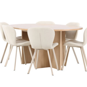Strada, Lilja – Ensemble repas ovale – Blanchi