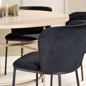 Copenhagen, Edina – Ensemble repas rond – Blanchi