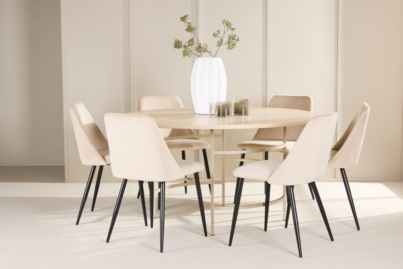 Copenhagen, Night – Ensemble repas rond – Blanchi