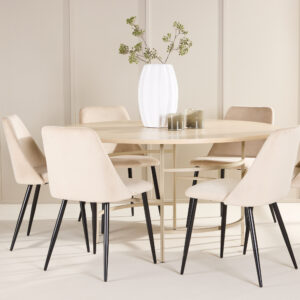 Copenhagen, Night – Ensemble repas rond – Blanchi