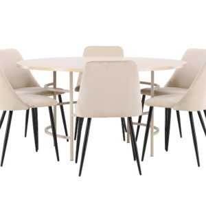 Copenhagen, Night – Ensemble repas rond – Blanchi