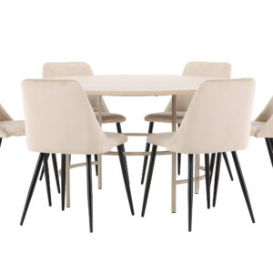Copenhagen, Night – Ensemble repas rond – Blanchi