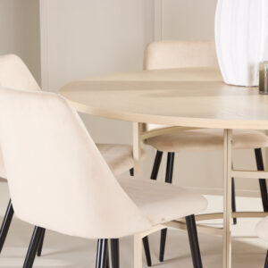 Copenhagen, Night – Ensemble repas rond – Blanchi