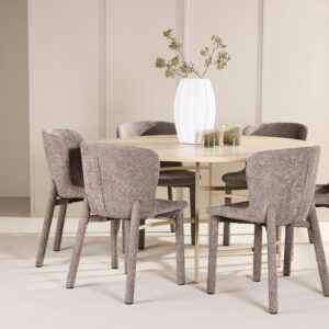 Copenhagen, Astoria – Ensemble repas rond – Blanchi