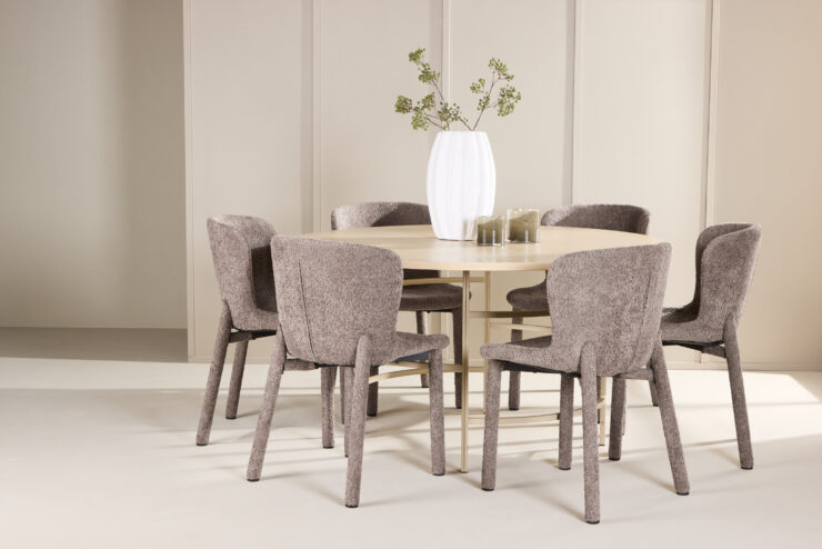 Copenhagen, Astoria – Ensemble repas rond – Blanchi
