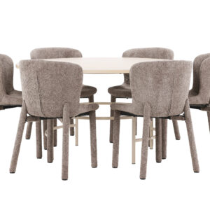 Copenhagen, Astoria – Ensemble repas rond – Blanchi