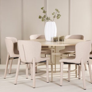 Copenhagen, Astoria – Ensemble repas rond – Blanchi