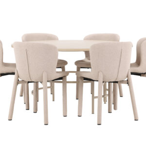 Copenhagen, Astoria – Ensemble repas rond – Blanchi