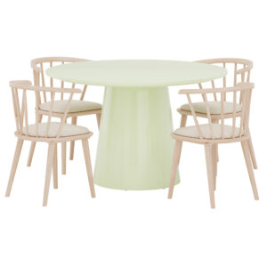 Lanzo, Bobby – Ensemble repas rond – Vert clair