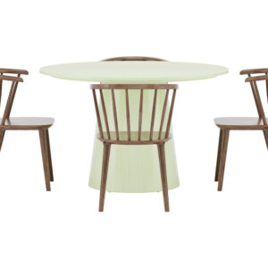 Lanzo, Bobby – Ensemble repas rond – Vert clair