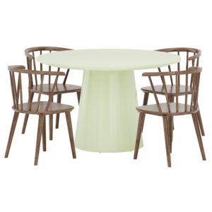 Lanzo, Bobby – Ensemble repas rond – Vert clair