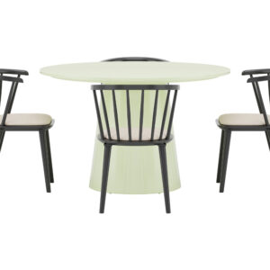 Lanzo, Bobby – Ensemble repas rond – Vert clair