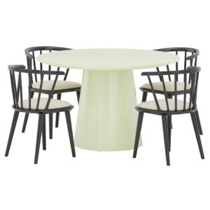 Lanzo, Bobby – Ensemble repas rond – Vert clair